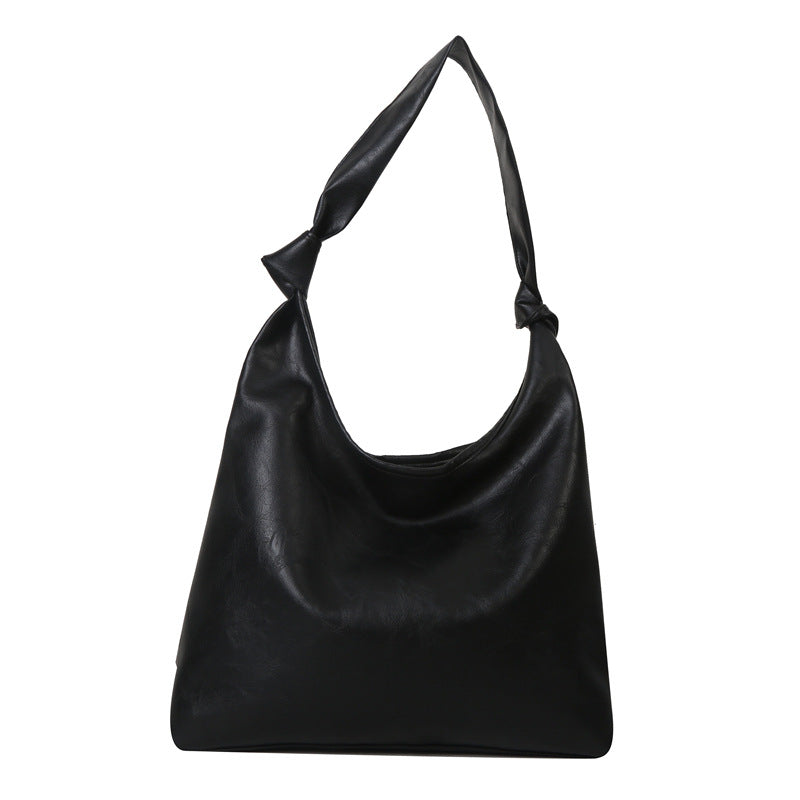 Women's Large Capacity Retro Texture Class Commuter Shoulder Bags