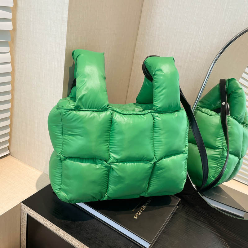 Soft Down Woman Cotton Dress Fashion Crossbody Bags