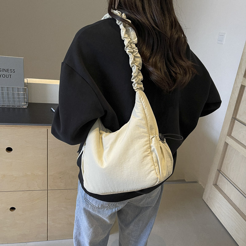 Design Canvas Underarm Woman Cotton Dress Shoulder Bags