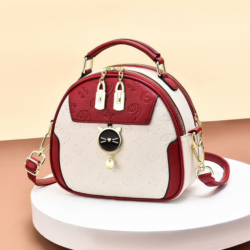 Women's High-grade Fashion Korean Style Portable Large Crossbody Bags