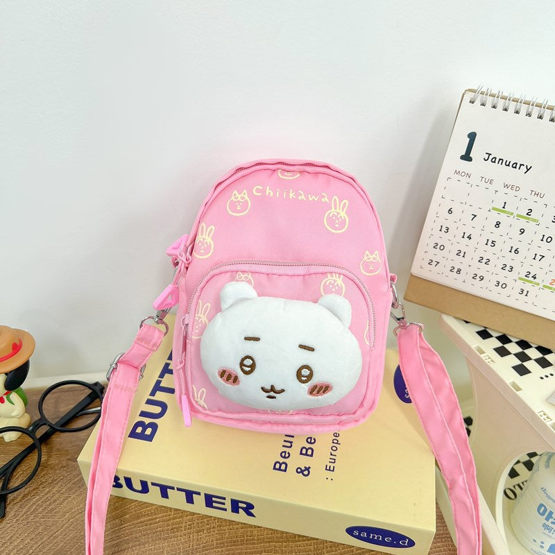 Cute Cartoon Ji Yi Bear Bunny Crossbody Bags