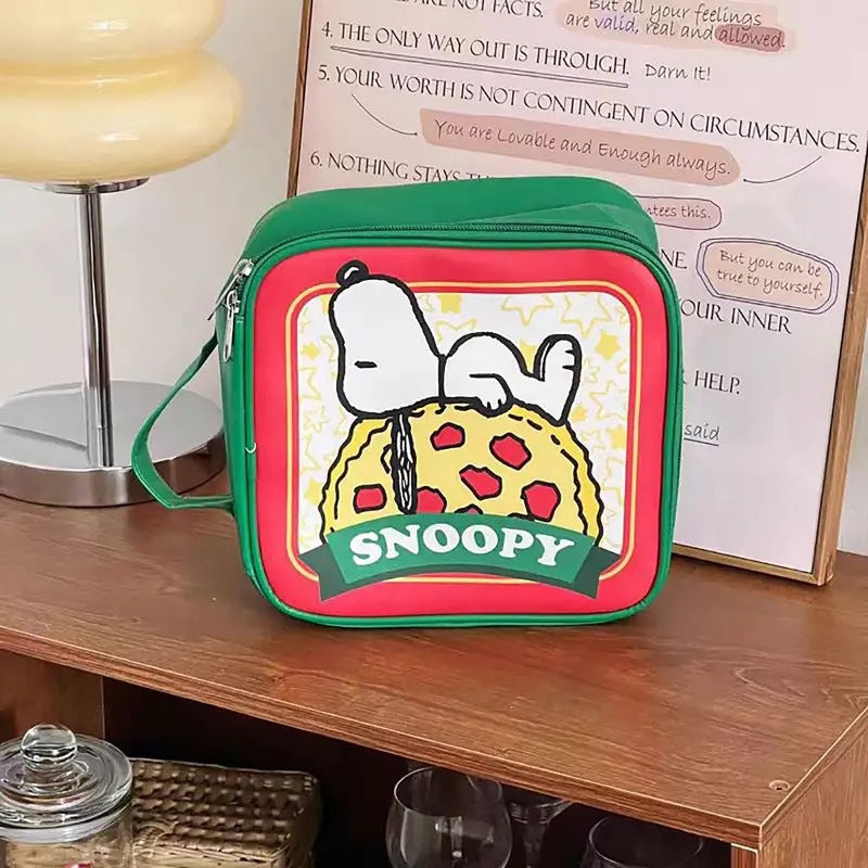 Printing Cute Puppy Portable Large Capacity Cosmetic Bags