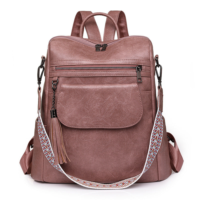 Women's Graceful Trendy Large Capacity Retro Backpacks