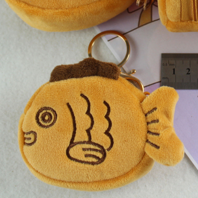 Cute Earphone Cartoon Change Lanyard Headphone Children's Coin Purse