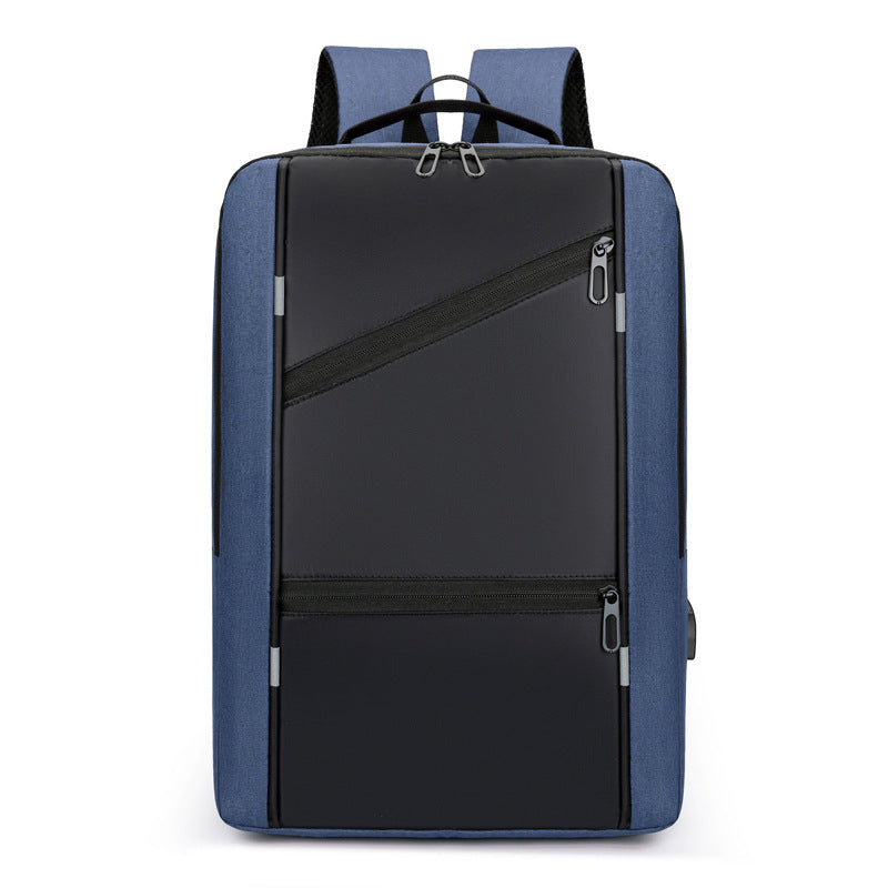 Men's Computer Simplicity Charging Large Capacity Backpacks