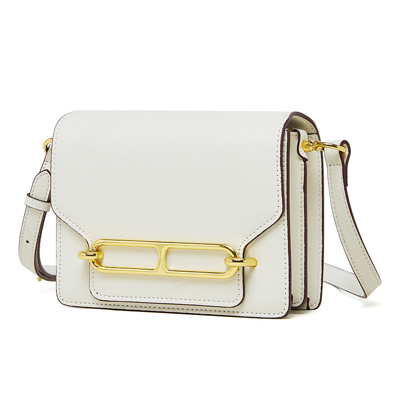 Genuine Leather Stewardess Pig Nose High Sense Crossbody Bags