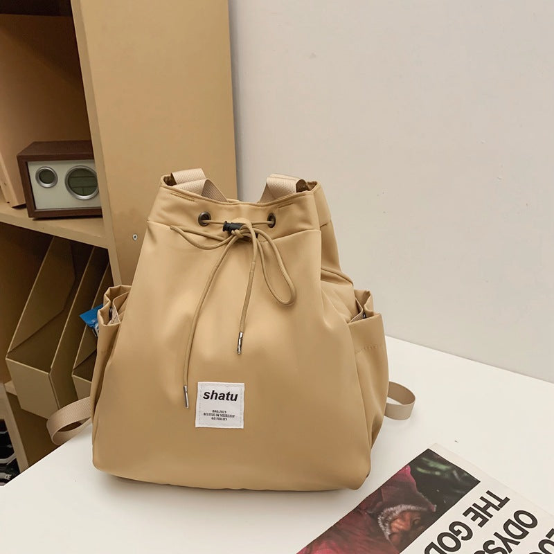 Niche For Girlfriends Portable Drawstring Commuter Backpacks