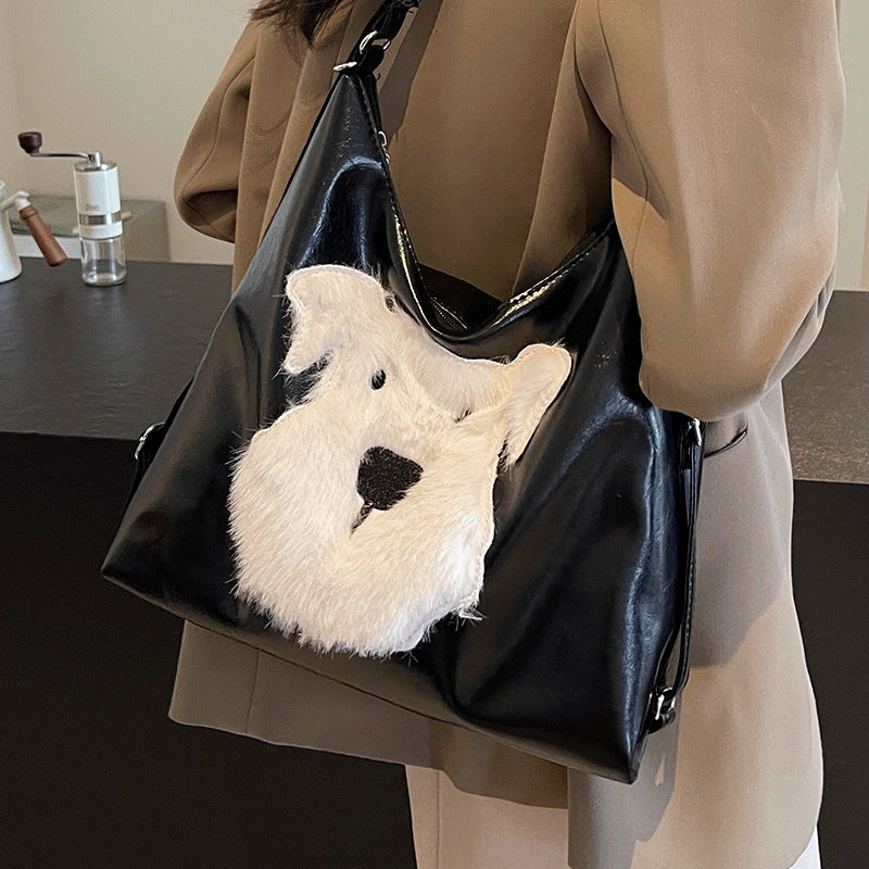 Women's Cute Cartoon Large Capacity Totes Korean Backpacks