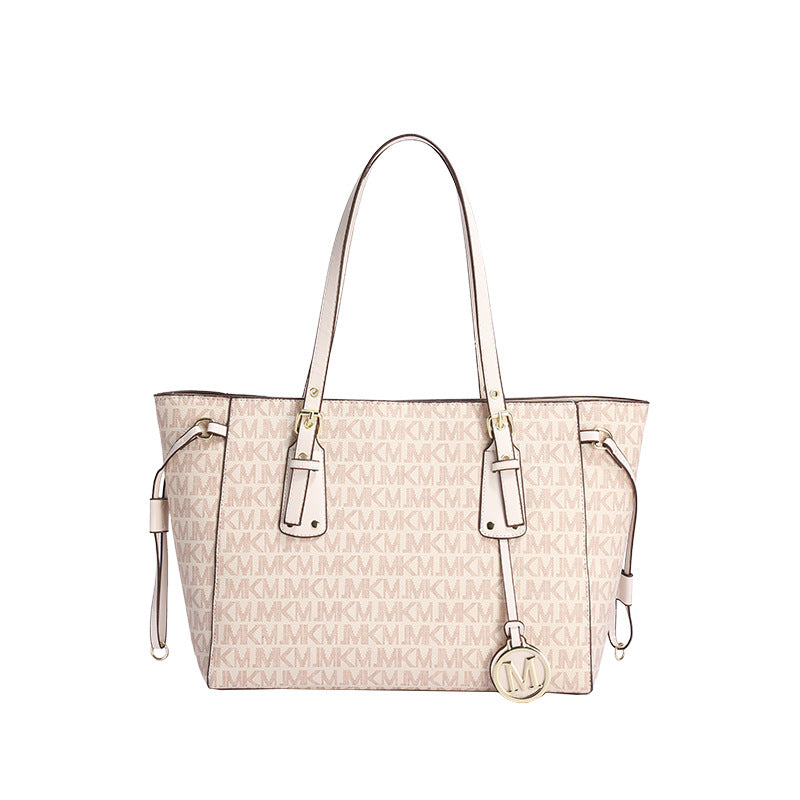 Women's Retro Printed Design Temperament Wild Trendy Tote Bags