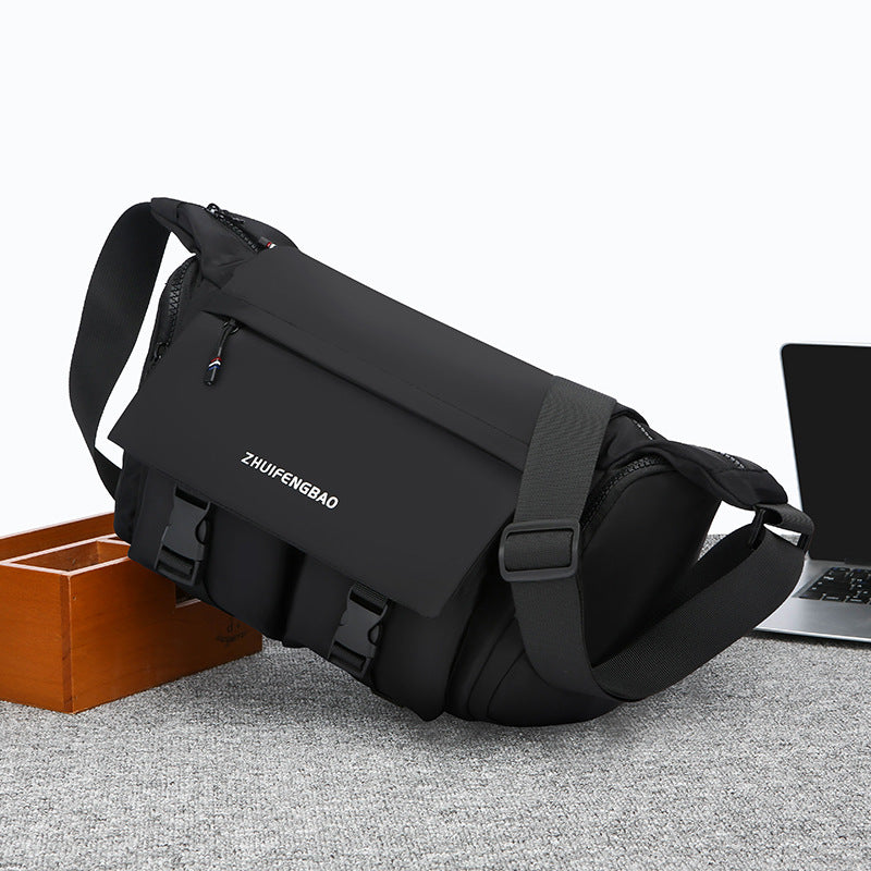 Men's Fashionable Versatile Large Capacity Style Simple Men's Shoulder Bags