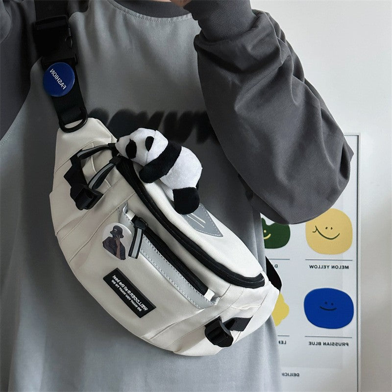 Men's Waterproof Tooling Style Fashion Large Capacity Men's Chest Bags