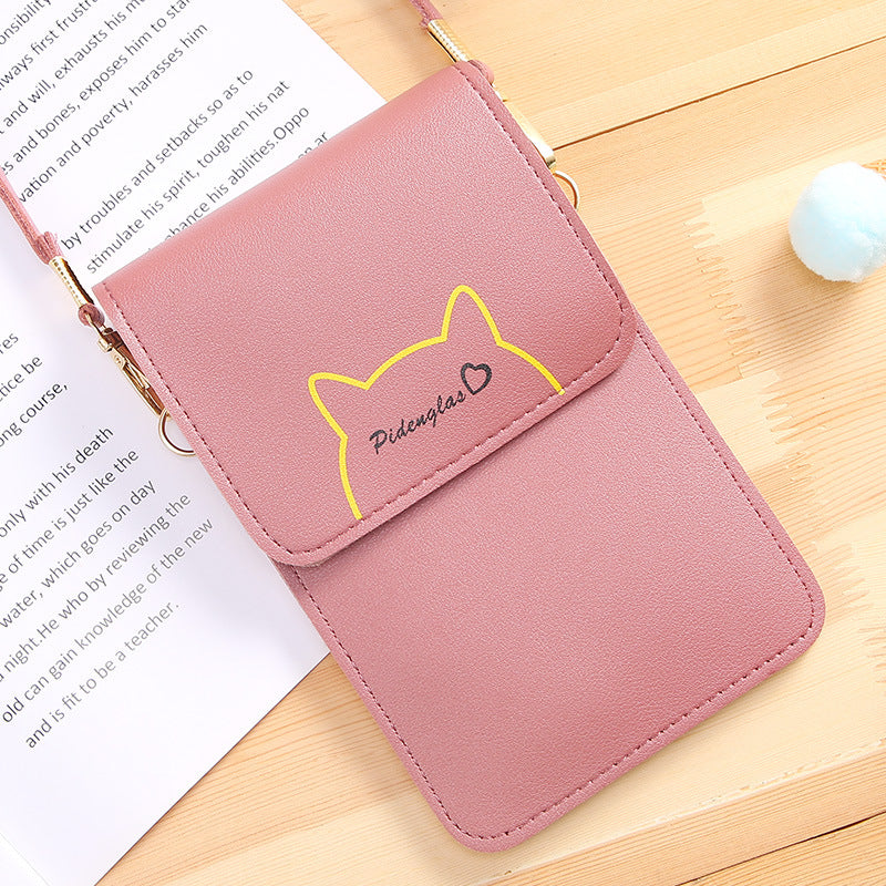 Mobile Female Summer Simple Portable Thin Phone Bags