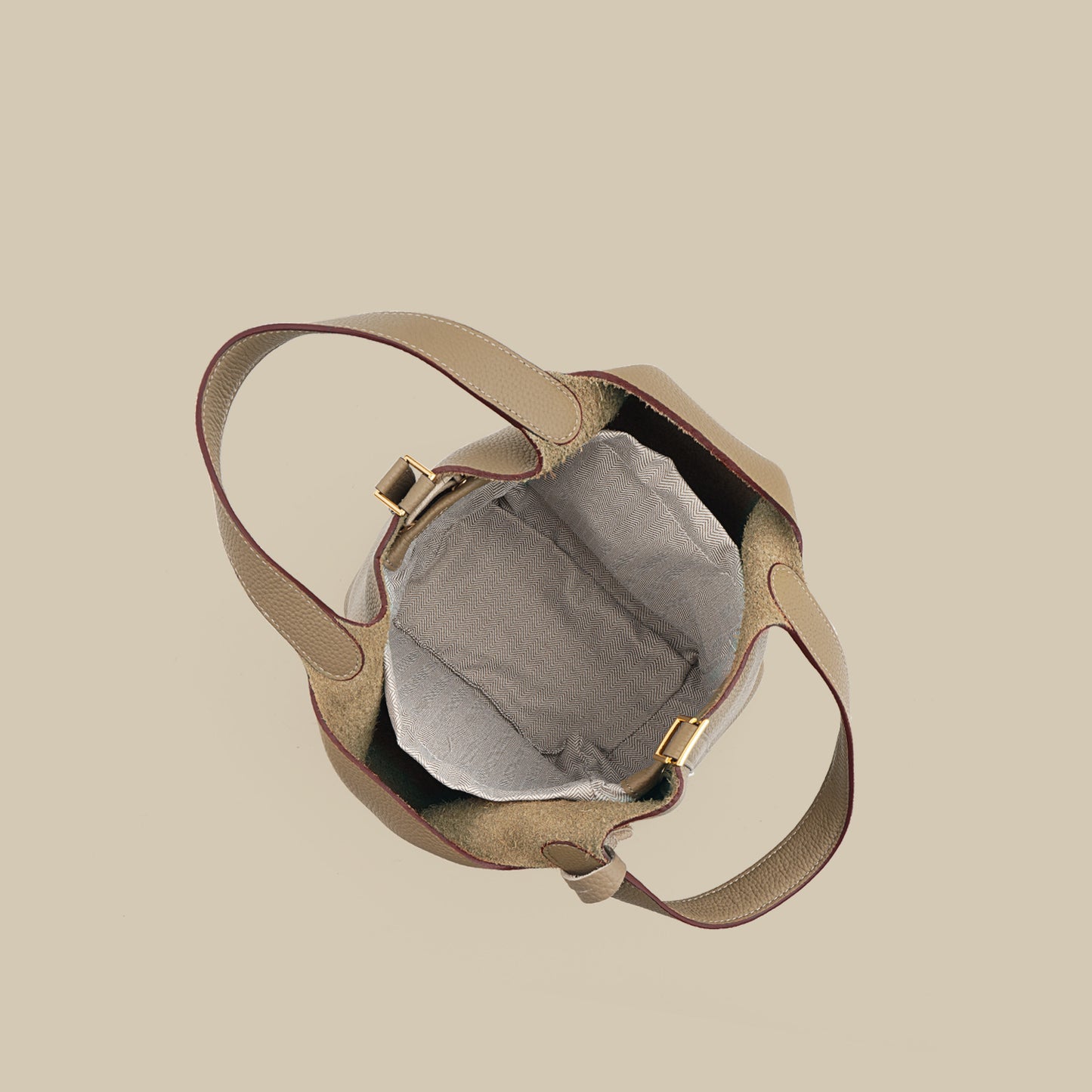Cowhide Vegetable Basket Light Luxury High-grade Crossbody Bags