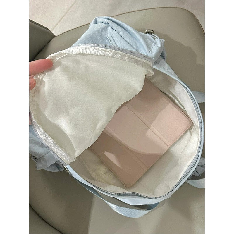 Stylish Niche Nylon Portable Large Capacity Backpacks
