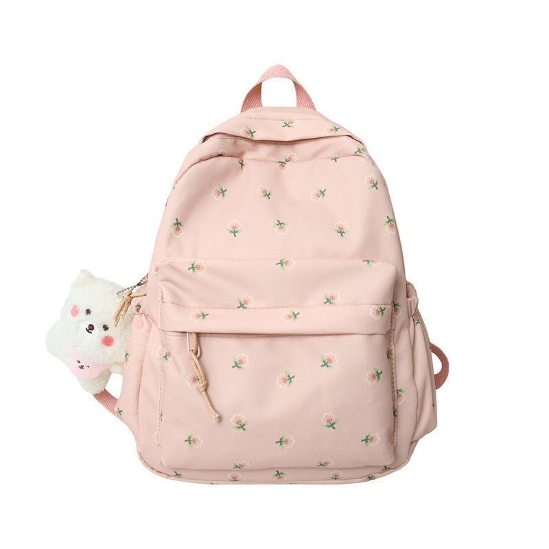 Floral Mori Style Good-looking Artistic Commuter Backpacks