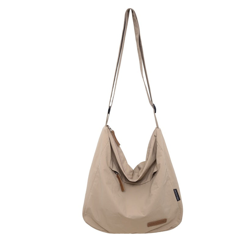 Women's Canvas Portable Large Capacity Simple Fashion Crossbody Bags