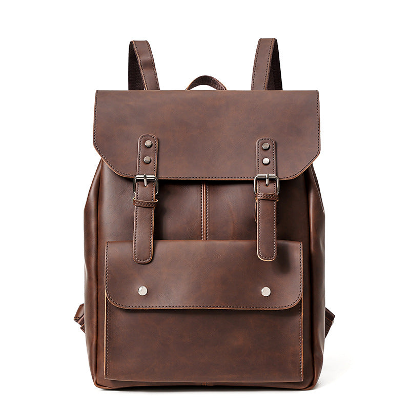 Women's & Men's & Korean Style Retro Simple Leisure Backpacks