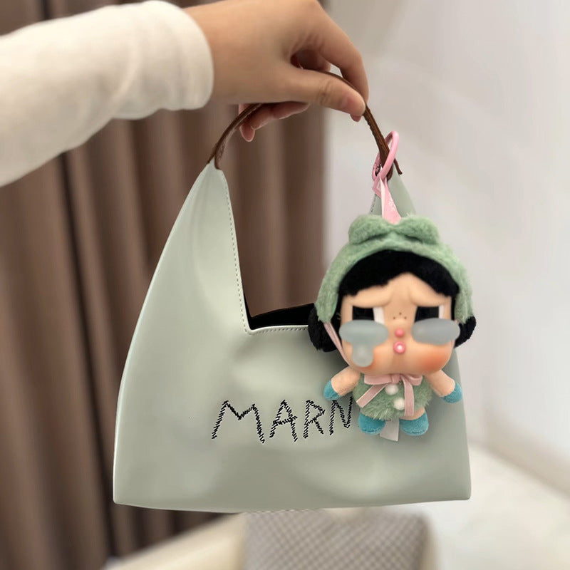 Versatile Children's Letters Color Matching Clutch Handbags