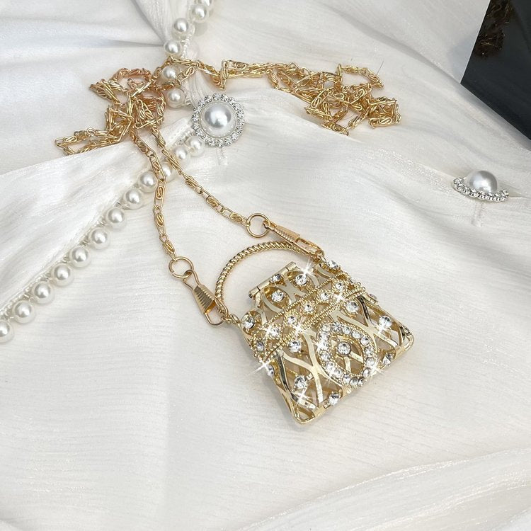 Decorative Fashion Simple Chain Autumn Banquet Evening Bags