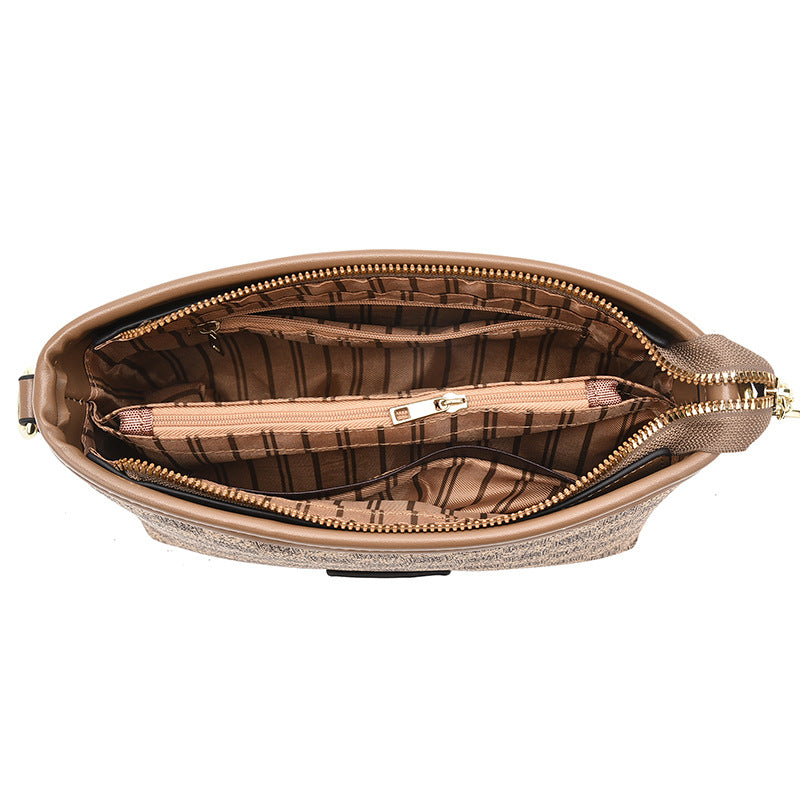 Women's High-grade Fashion Chessboard Plaid Dumpling Tide Crossbody Bags