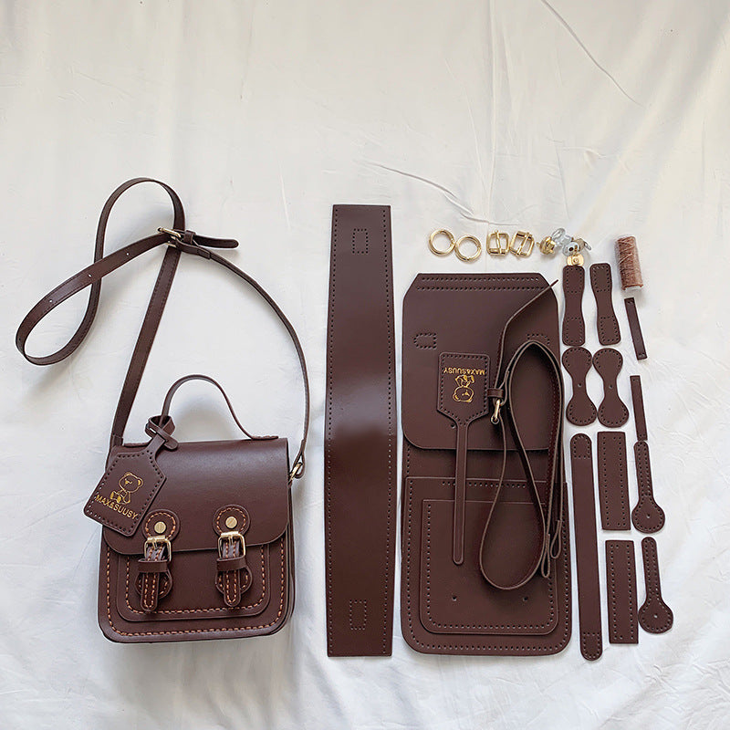 Women's Spring Fashion Homemade Material Cambridge Trendy Crossbody Bags