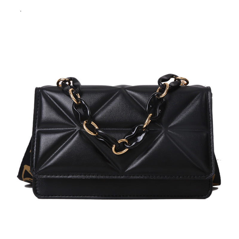 Women's Fashion Diamond Korean High-grade Niche Retro Handbags