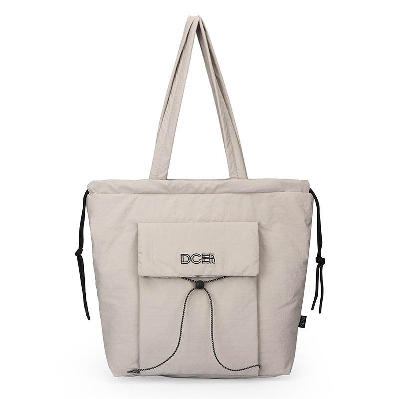 Women's Cotton Lightweight Waterproof Class Commuter Large Shoulder Bags