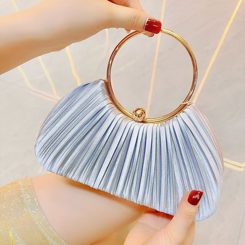 Women's Banquet Clutch Dresses Temperament Oblique Dinner Evening Bags