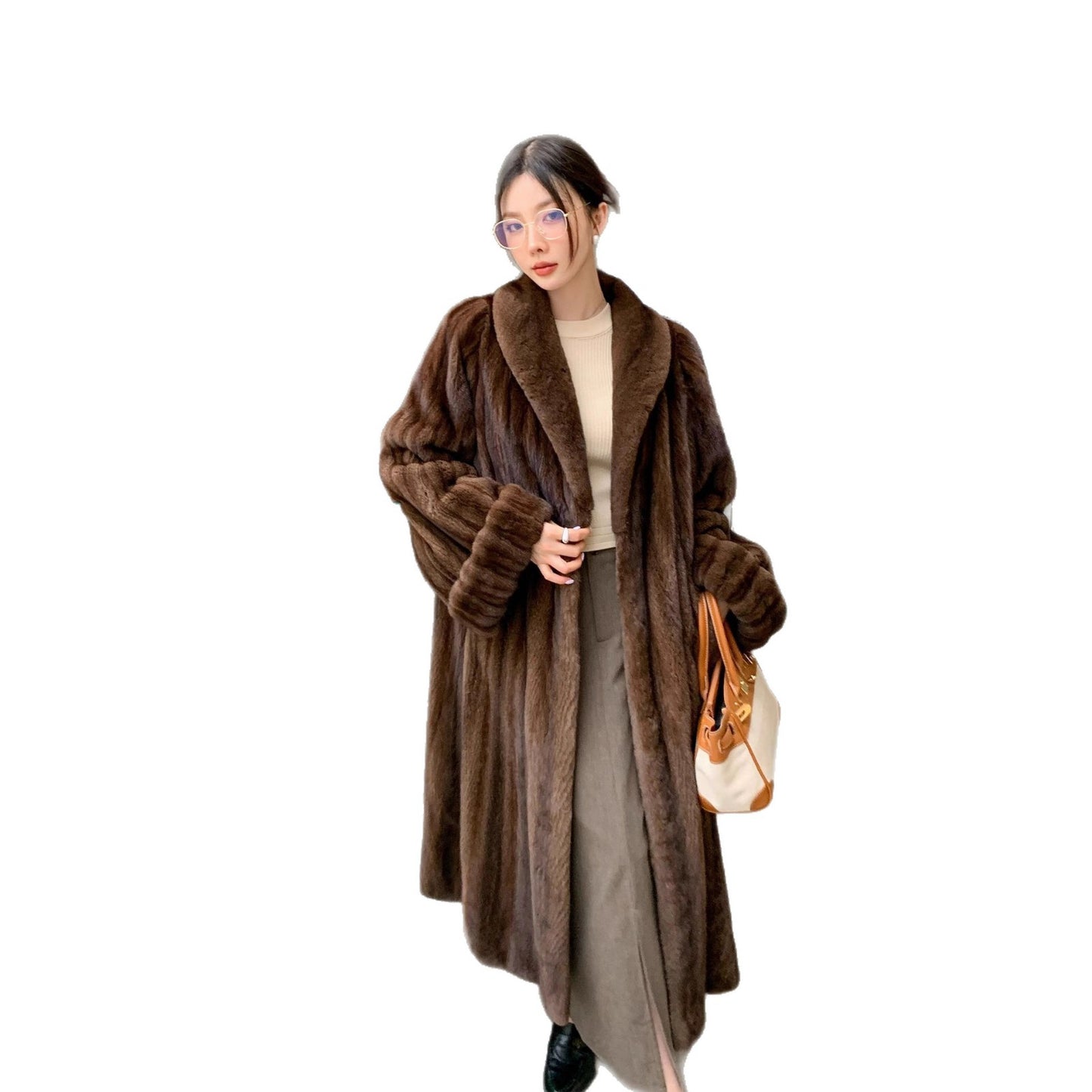 Mink Imitation Fur Female Whole Marten Coats