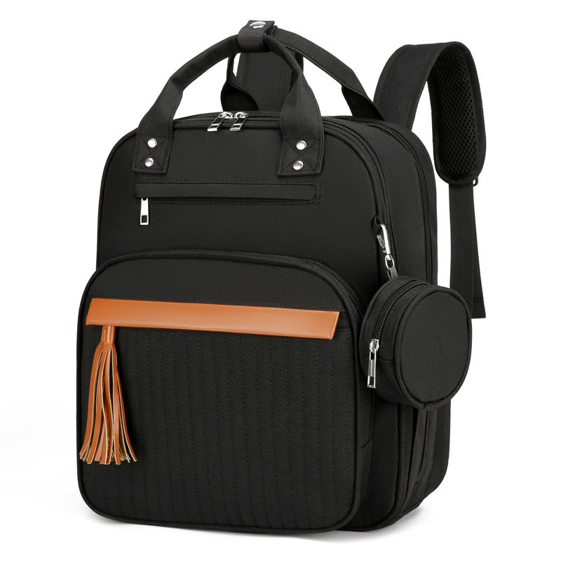 Charming Tassel Diaper Neutral Mummy Pacifier Bags