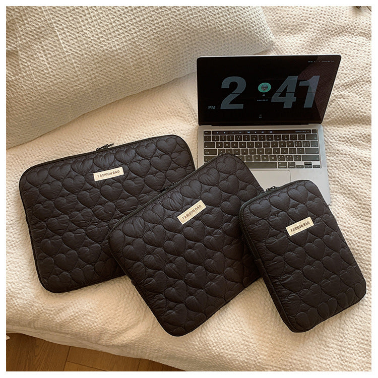 Cute Love Computer Liner Inch Protective Bags