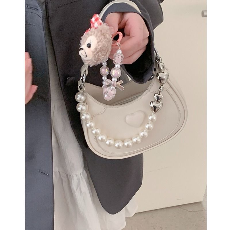 Women's Pearl Trendy Niche Underarm Design Western Bags