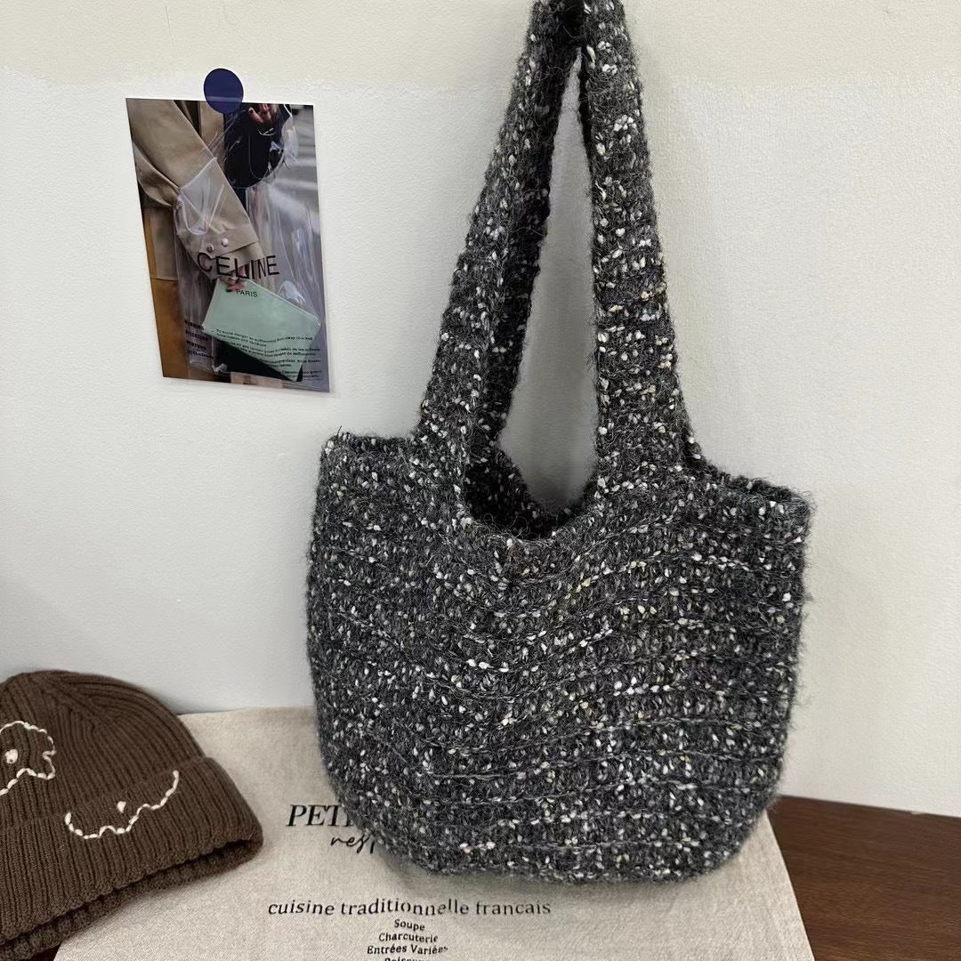 Design Shiny Colorful Vest Gold Thread Armpit Bags