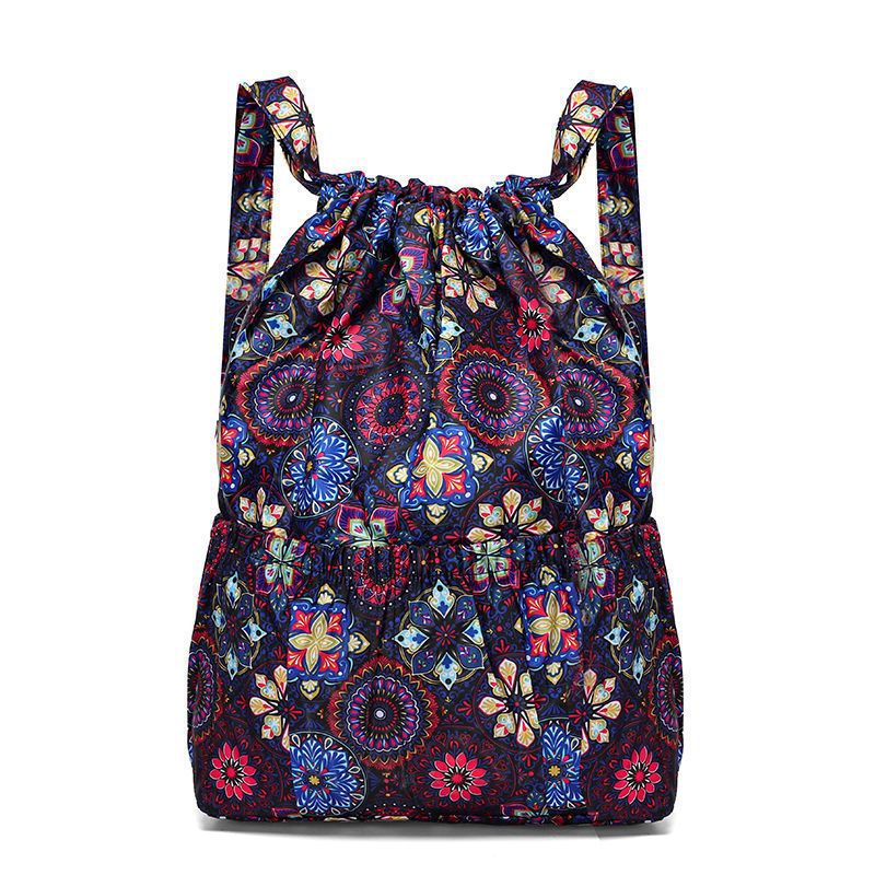 Women's Nylon Bundle Pocket Large Capacity Mummy Backpacks