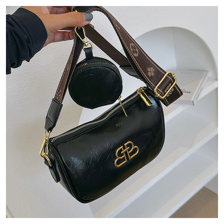 Women's Korean Style Fashion Winter High-grade Vintage Shoulder Bags