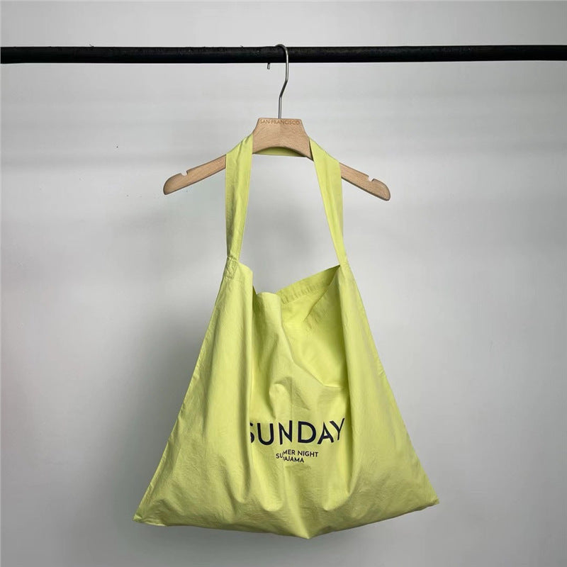 Women's Designer Simple Printed Striped Canvas Bags