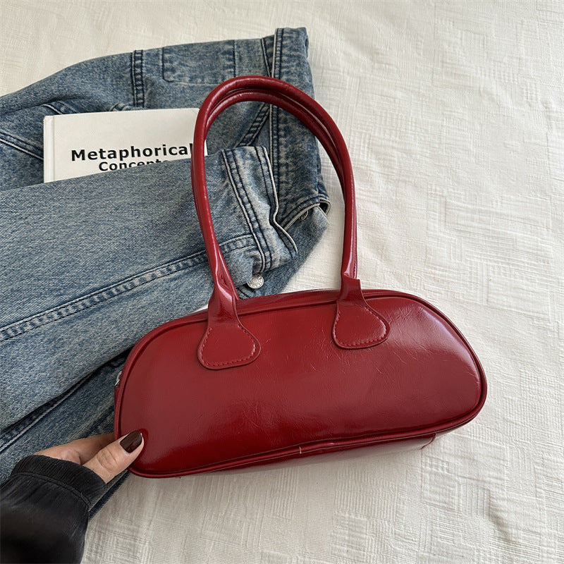 Women's French Minority Fashion High-grade Western Style Portable Popular Shoulder Bags