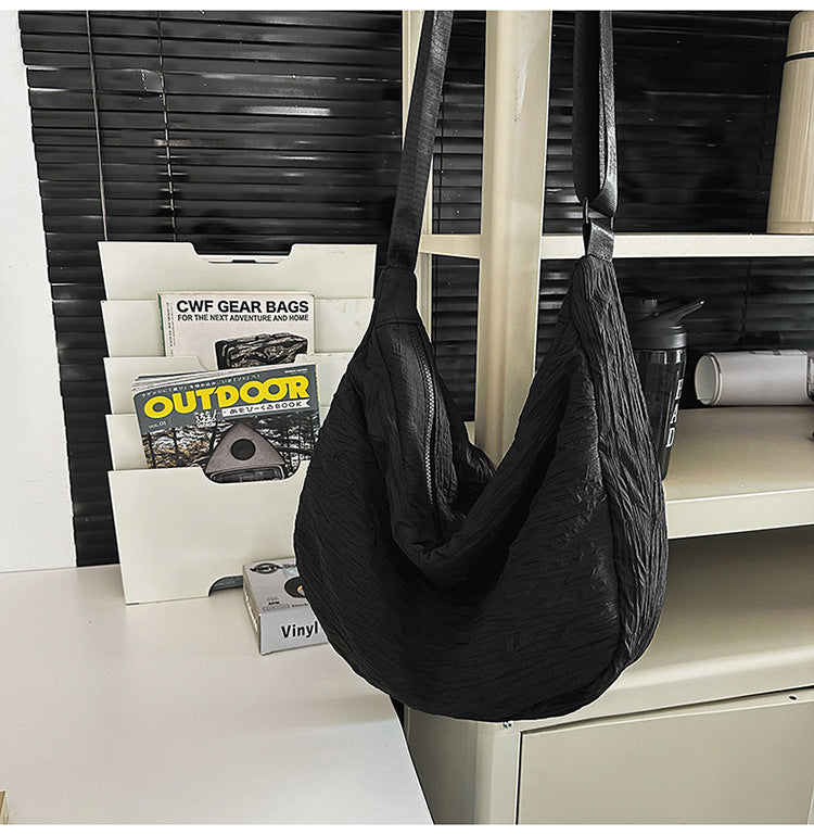 Boy Large Capacity Couple Stylish Simple Men's Messenger Bags