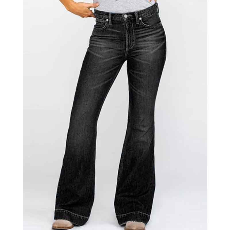 Women's Slim Fit Slimming Embroidered Trousers For Jeans