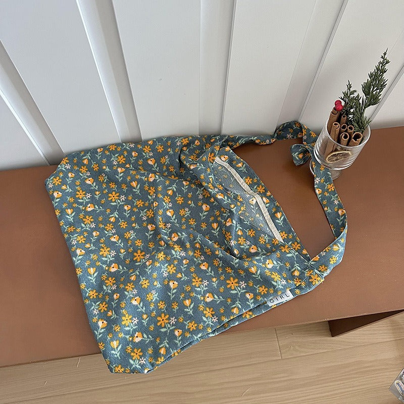Women's Korean Style Versatile Large Capacity Shopping Shoulder Bags
