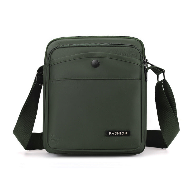 Men's Simple Oxford Cloth Cashier Stall Men's Shoulder Bags