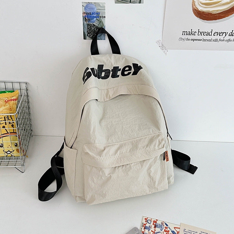 Female High College Junior Durable Large Backpacks