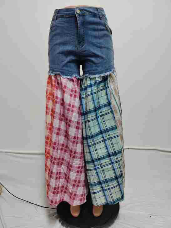 Women's Classy Graceful Elegant Casual Stitching Jeans