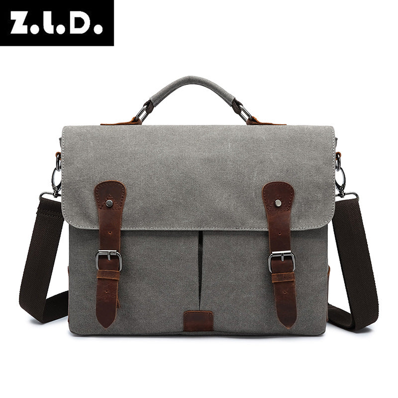 Men's Pretty Classy Durable Canvas Computer Men's Messenger Bags
