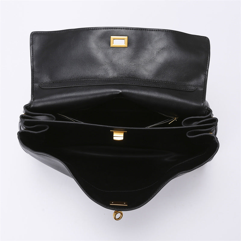 Women's Popular Large Capacity Commuter Textured Handbags