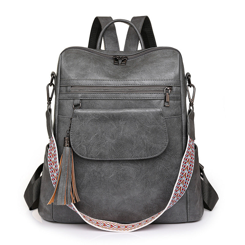 Women's Graceful Trendy Large Capacity Retro Backpacks
