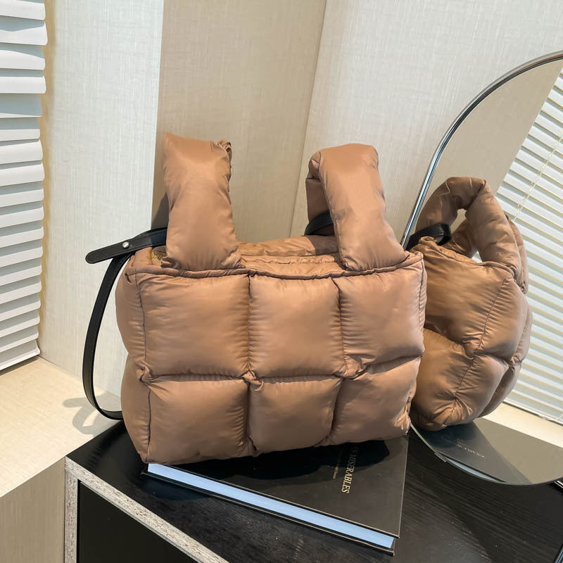 Soft Down Woman Cotton Dress Fashion Crossbody Bags
