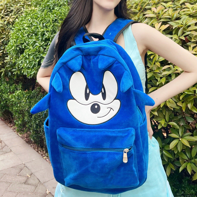 Large Capacity Sonic The Hedgehog Mouse Backpacks