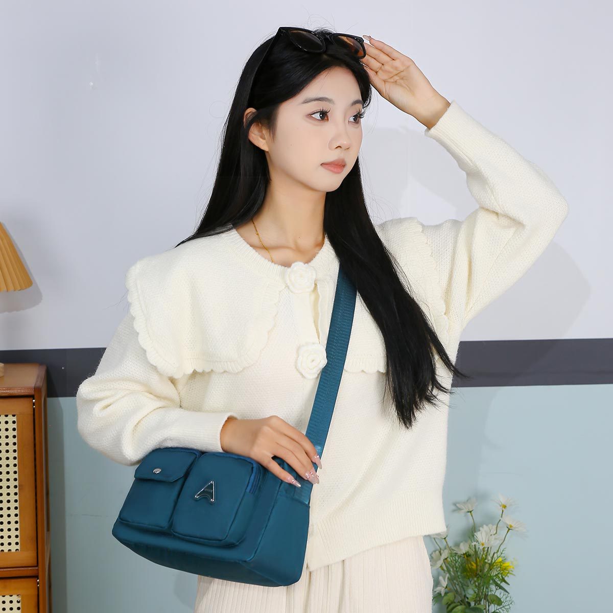 Women's Mom Korean Style Leisure Commute Simple Crossbody Bags