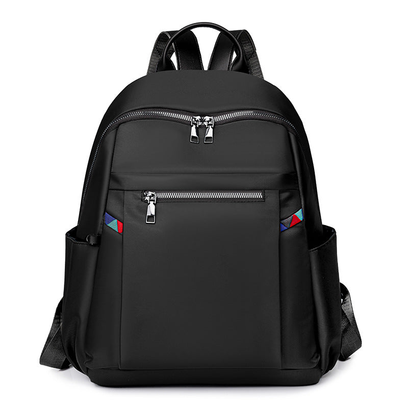 Women's Oxford Cloth Large Capacity Korean Simple Backpacks